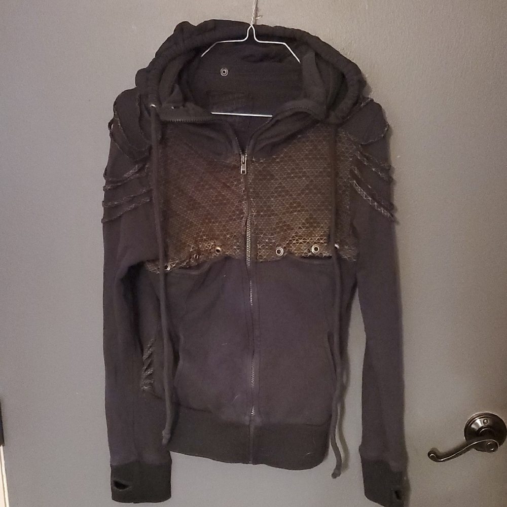 Kayo Mens/Women Gothic Streetware Hooded Jacket